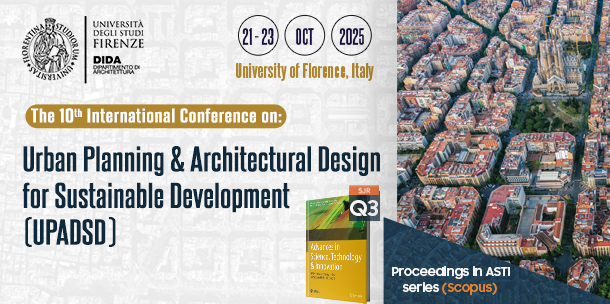 Urban Planning & Architectural Design for Sustainable Development (UPADSD) – 10 Edition
